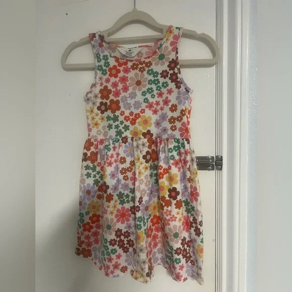 H&M Colorful Floral Kids Dress - Picture 1 of 4